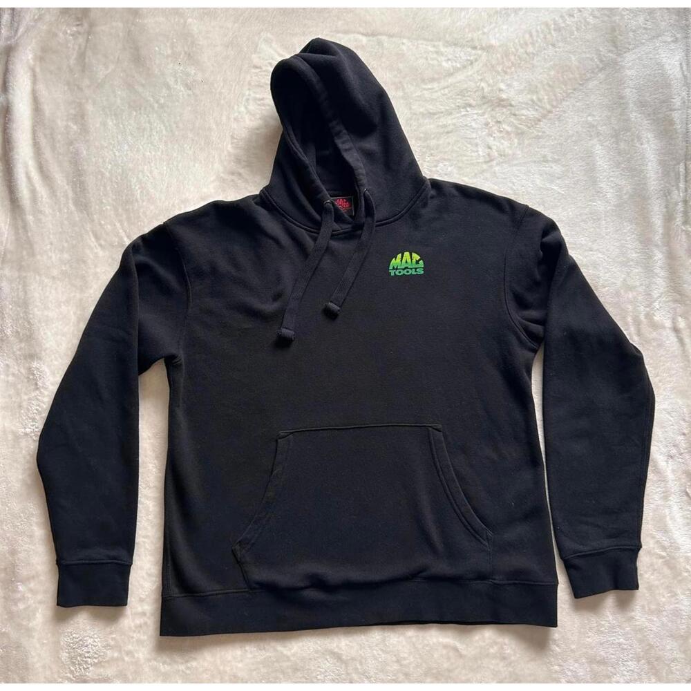 Mac Tools Black Hoodie with 'I Left The Garage For This?' Men's Size XL